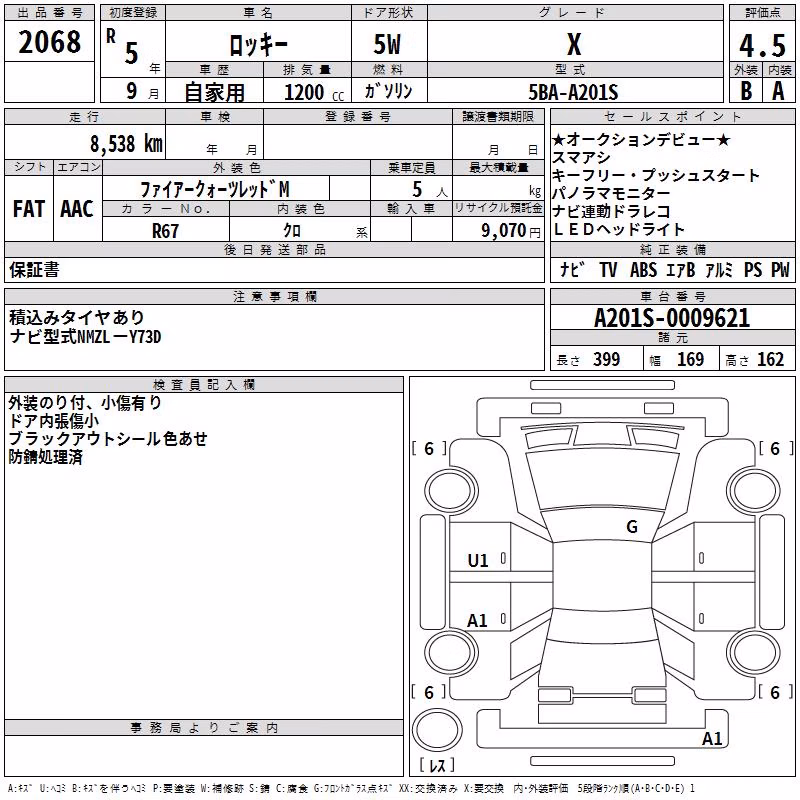DAIHATSU ROCKY