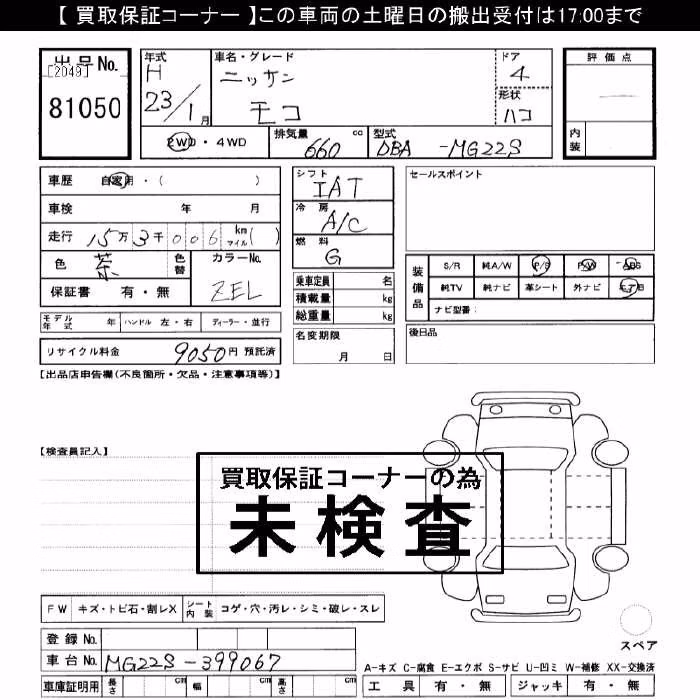 NISSAN MOCO