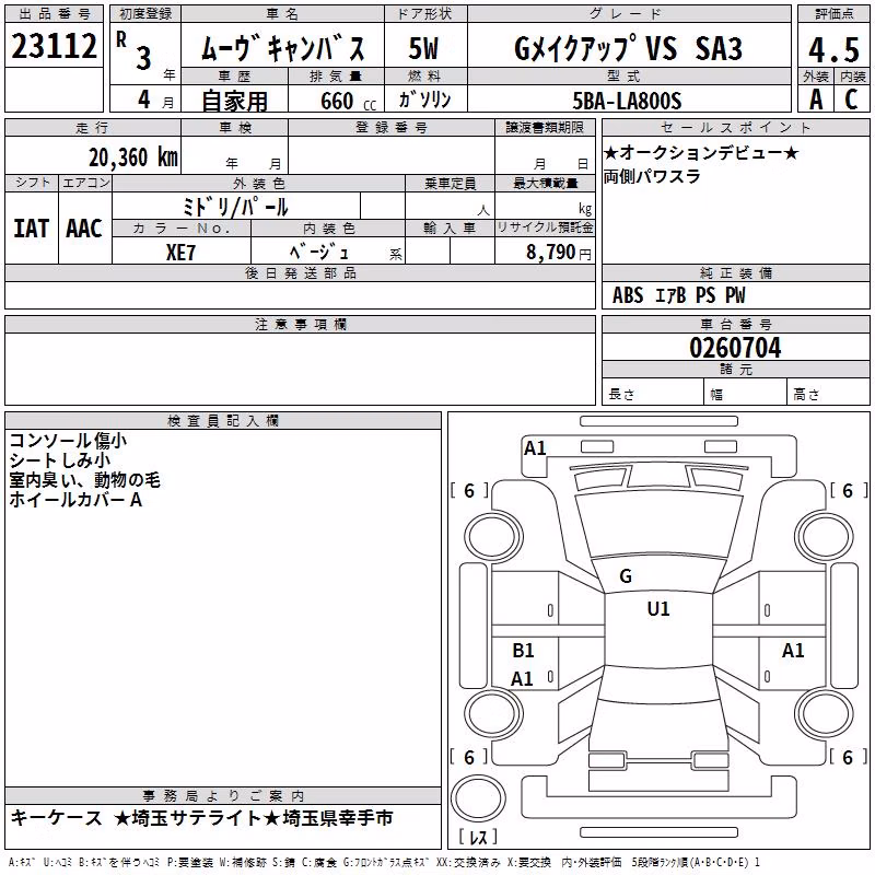 DAIHATSU MOVE CANBUS