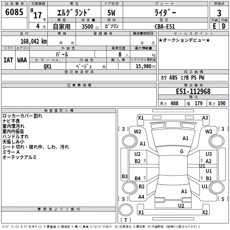 NISSAN ELGRAND