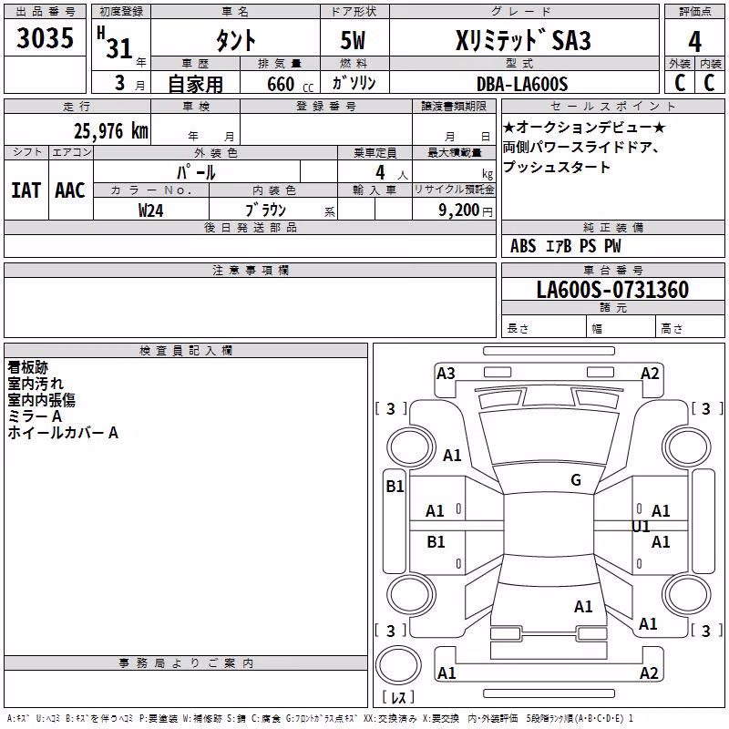 DAIHATSU TANTO