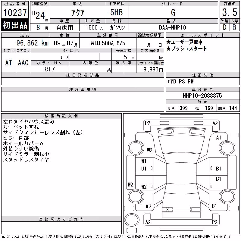 TOYOTA AQUA