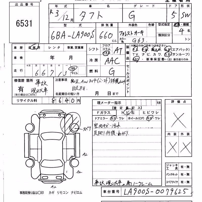 DAIHATSU TAFT