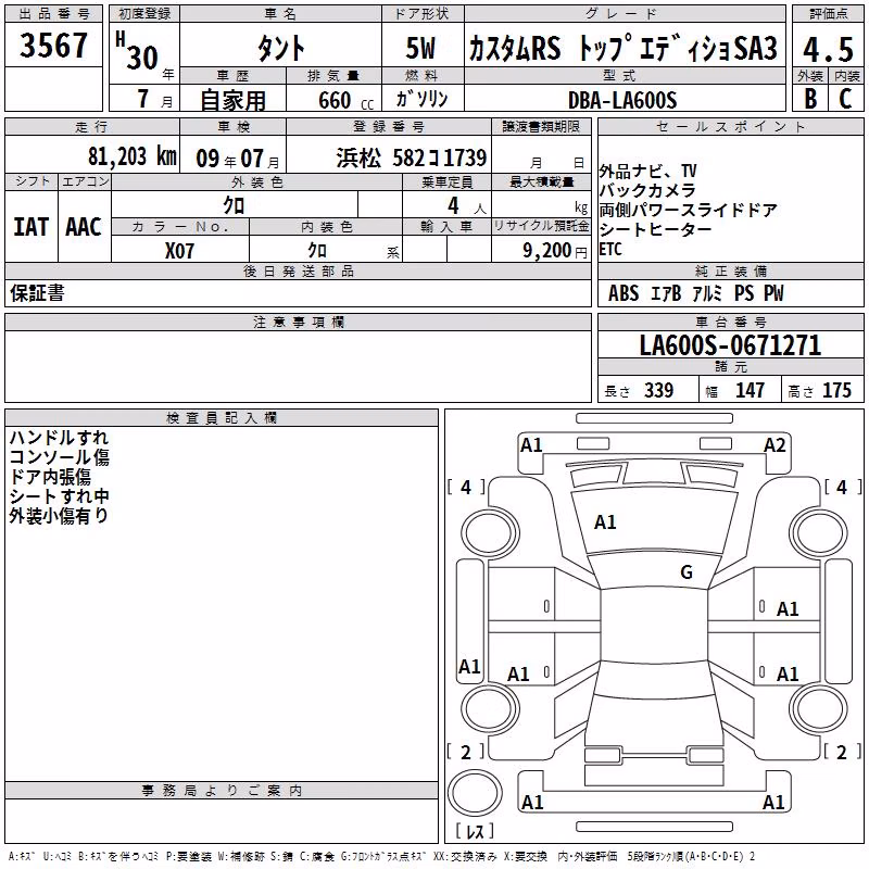 DAIHATSU TANTO