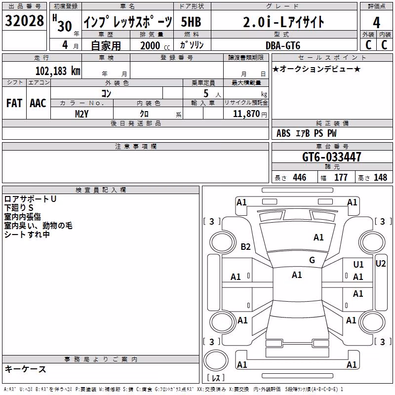 SUBARU IMPREZA