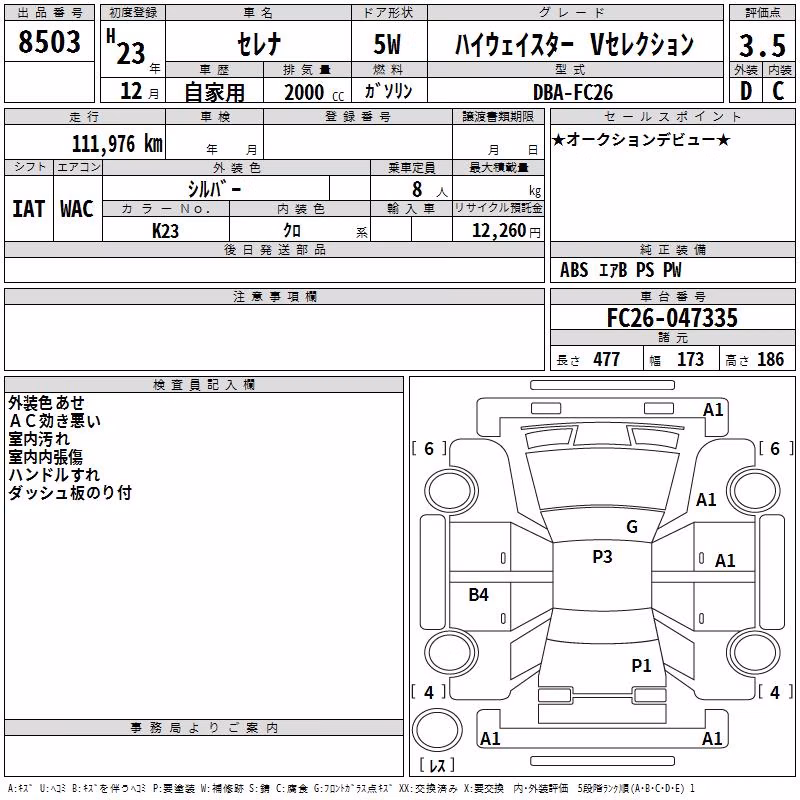 NISSAN SERENA