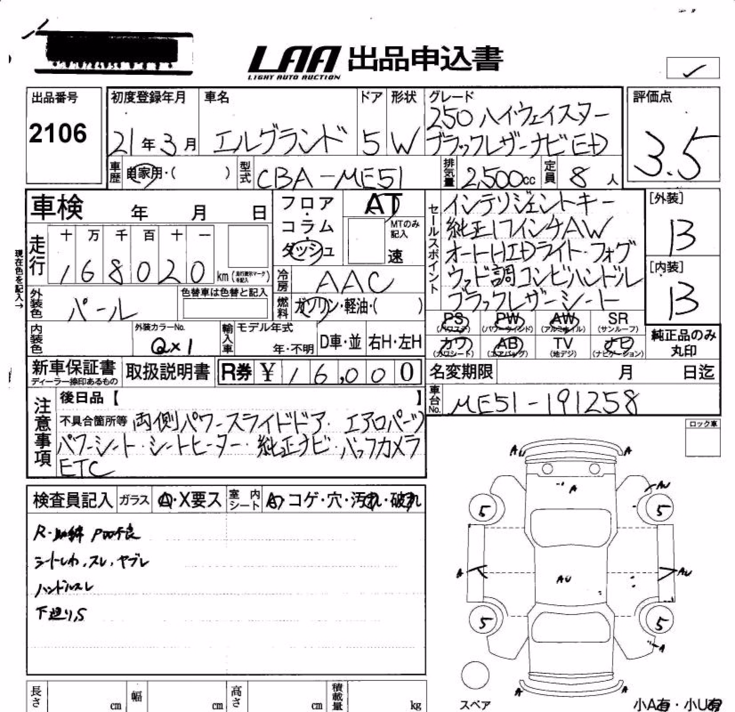 NISSAN ELGRAND