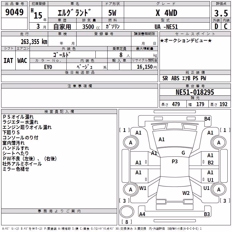 NISSAN ELGRAND