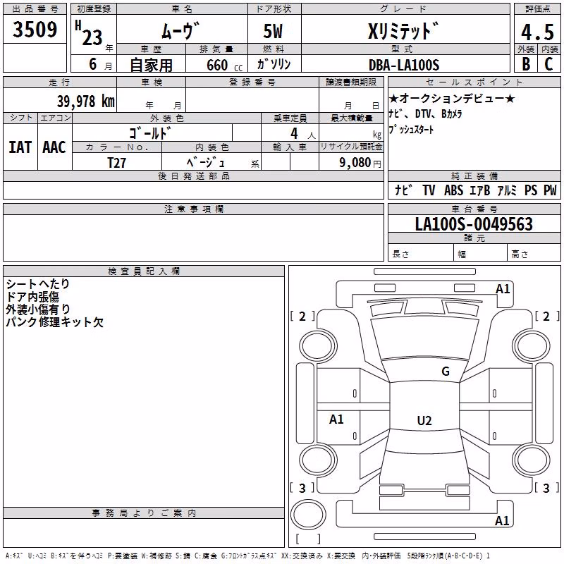 DAIHATSU MOVE
