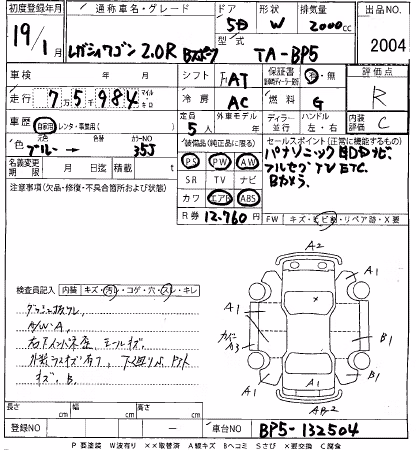 SUBARU LEGACY
