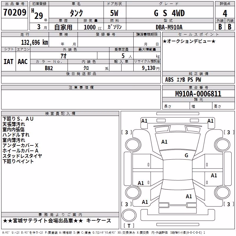 TOYOTA TANK