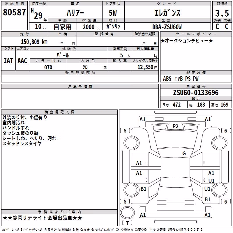TOYOTA HARRIER