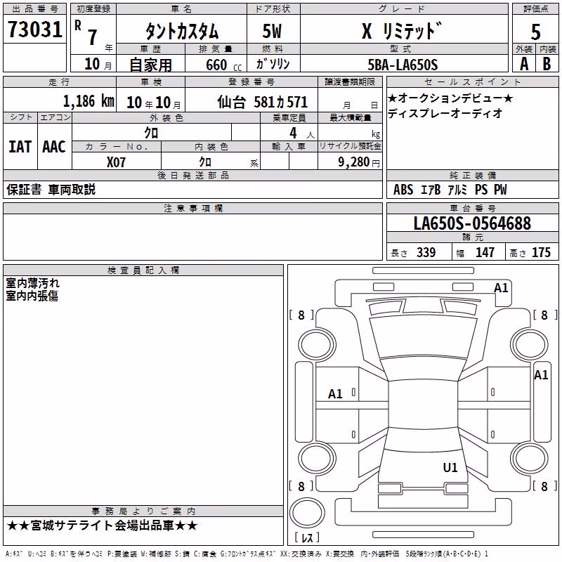 DAIHATSU TANTO