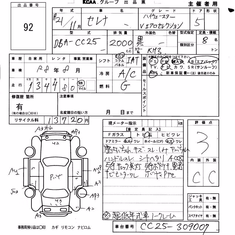 NISSAN SERENA