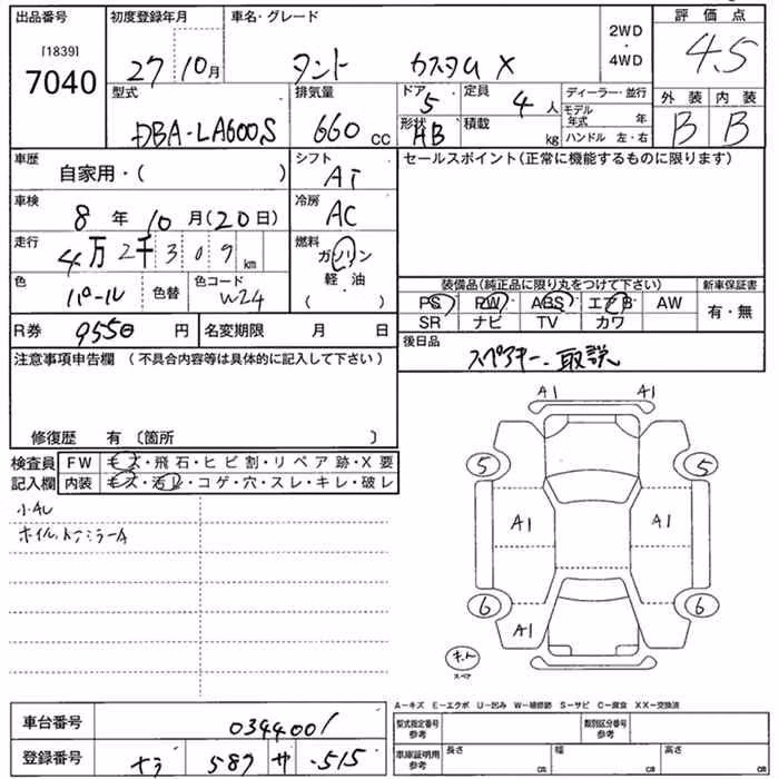 DAIHATSU TANTO