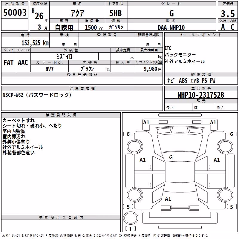 TOYOTA AQUA