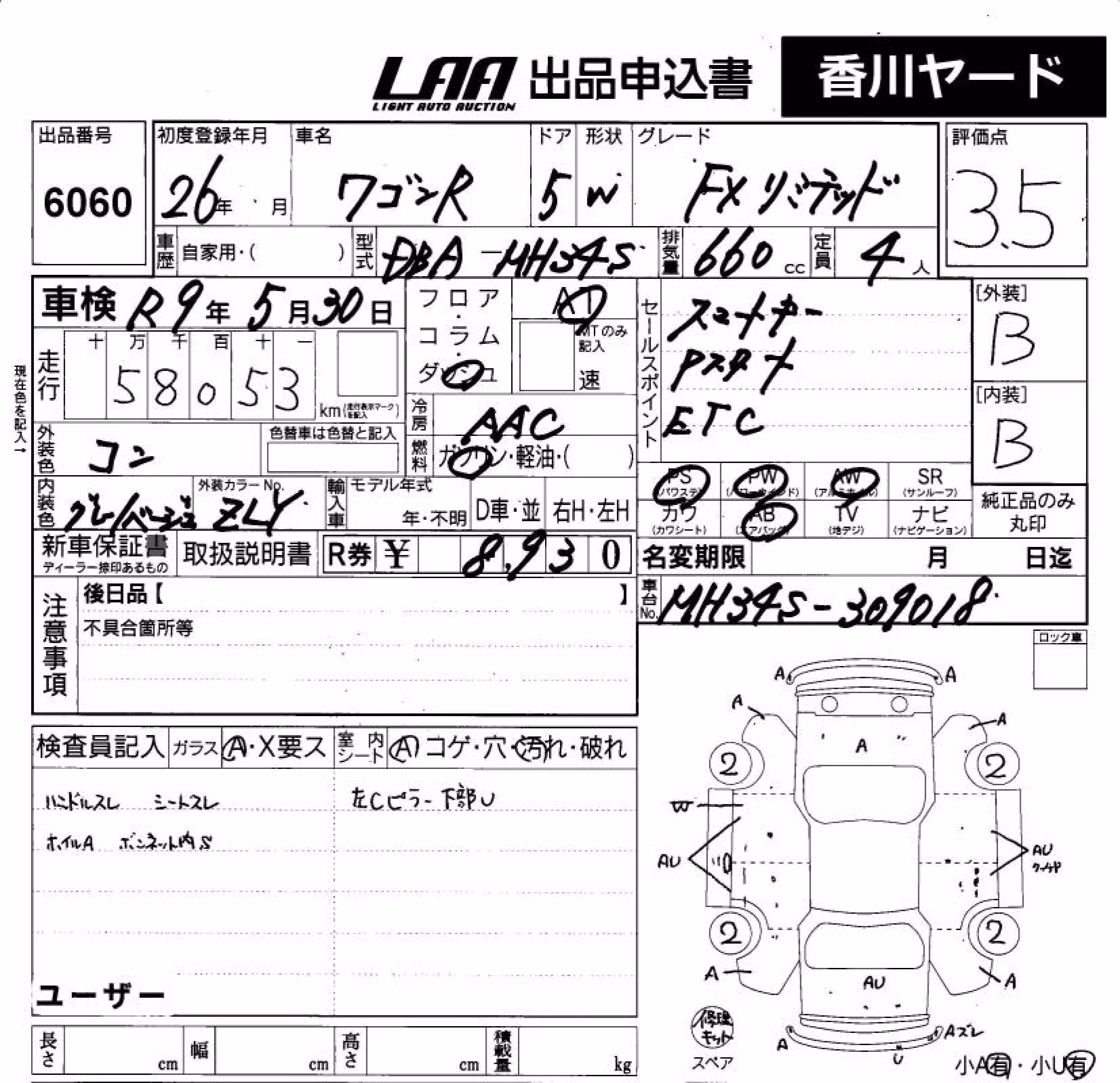 SUZUKI WAGON R