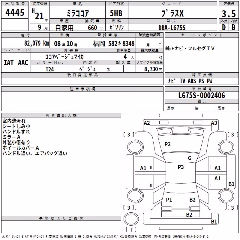 DAIHATSU MIRA COCOA
