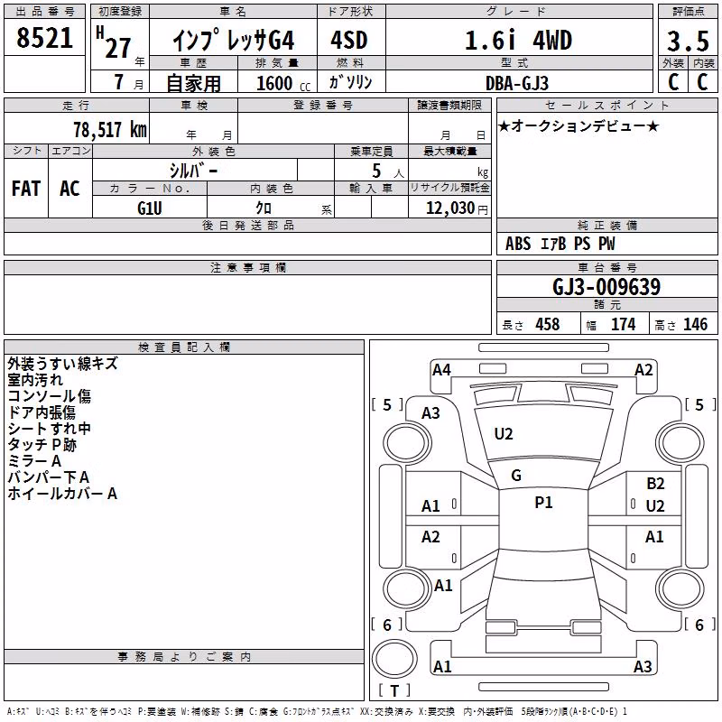SUBARU IMPREZA