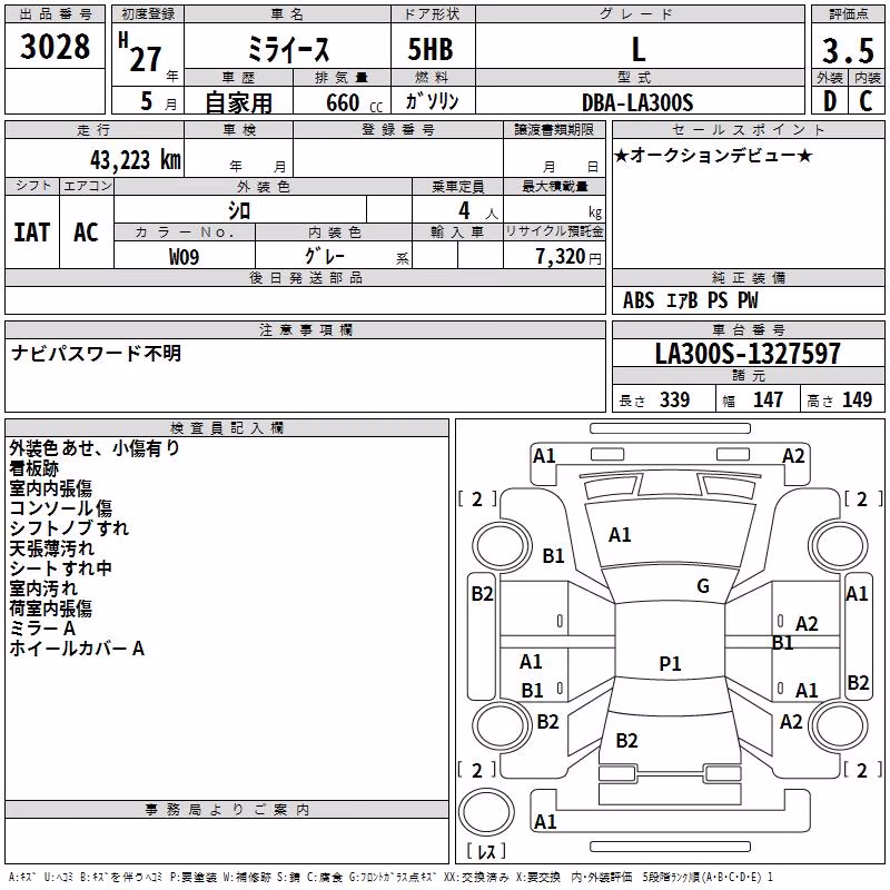 DAIHATSU MIRA E:S
