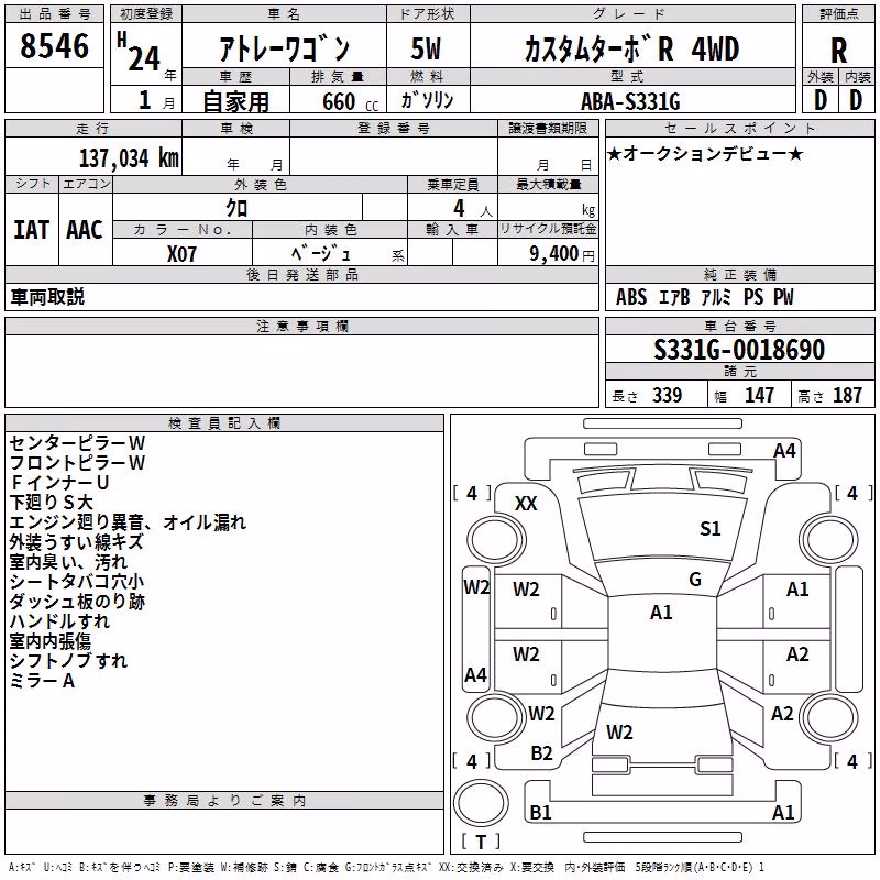 DAIHATSU ATRAI