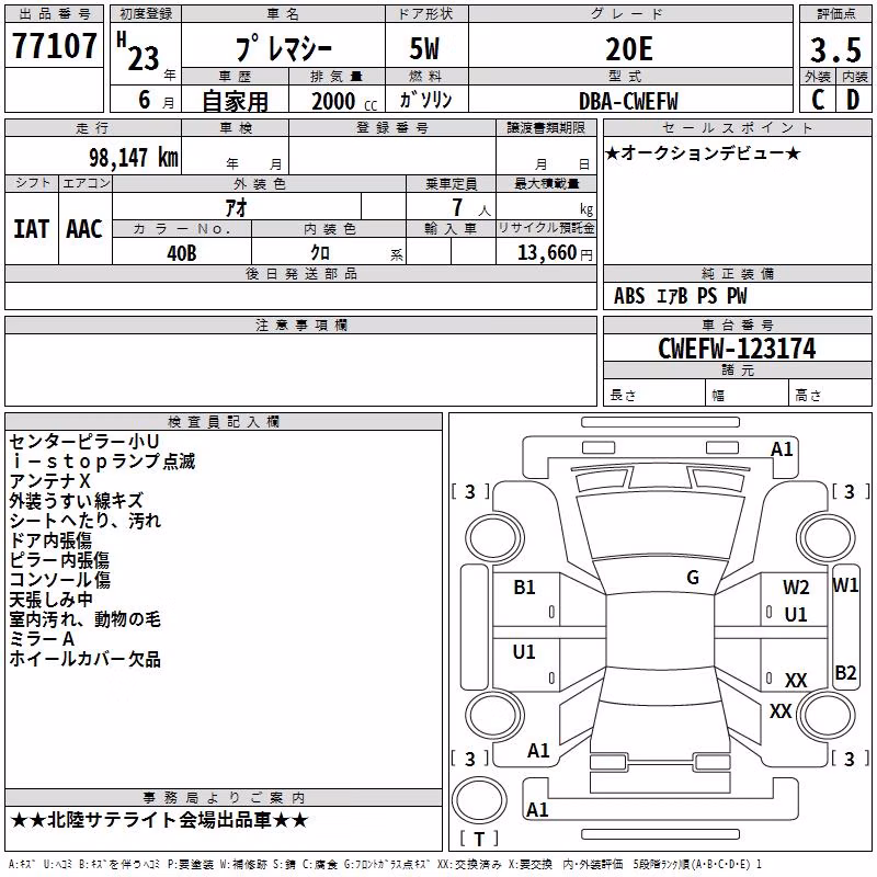 MAZDA PREMACY