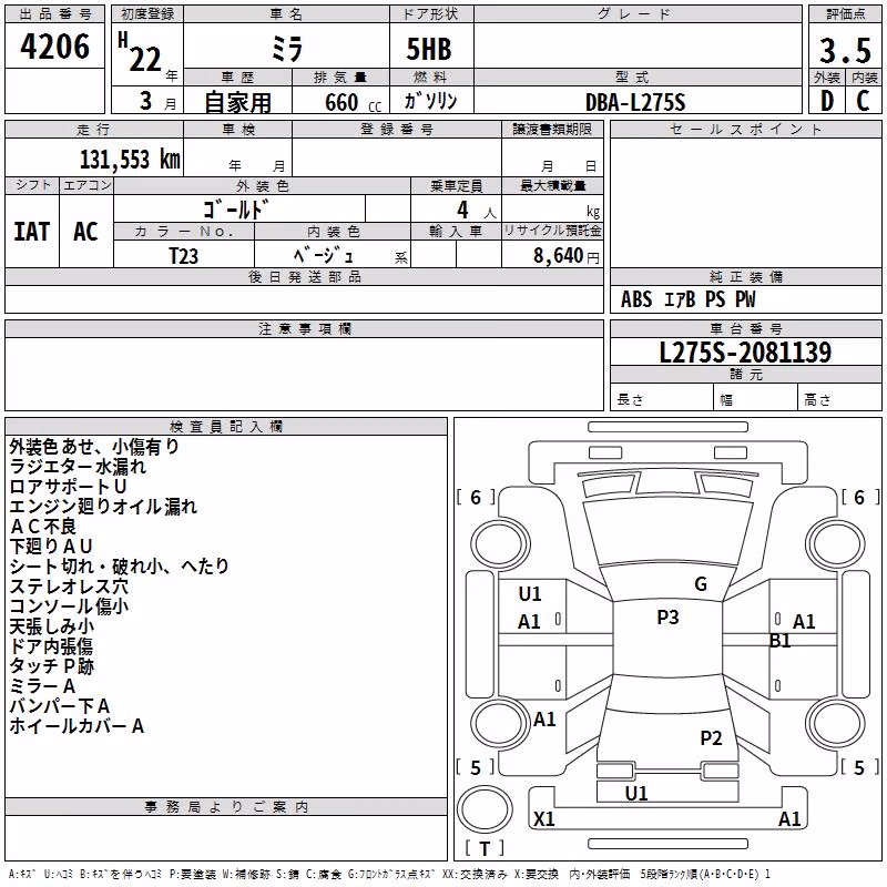 DAIHATSU MIRA