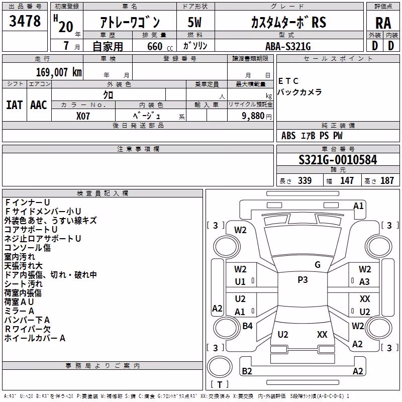DAIHATSU ATRAI