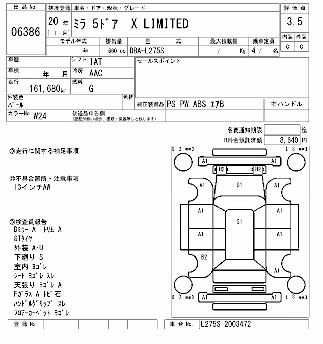 DAIHATSU MIRA