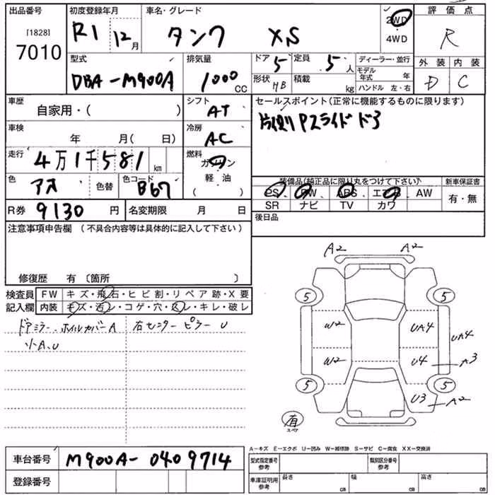 TOYOTA TANK