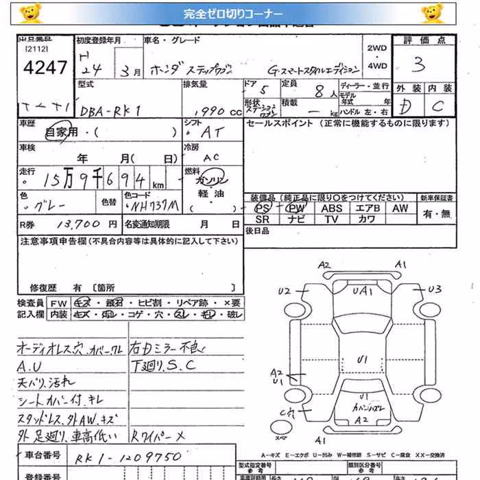HONDA STEPWGN