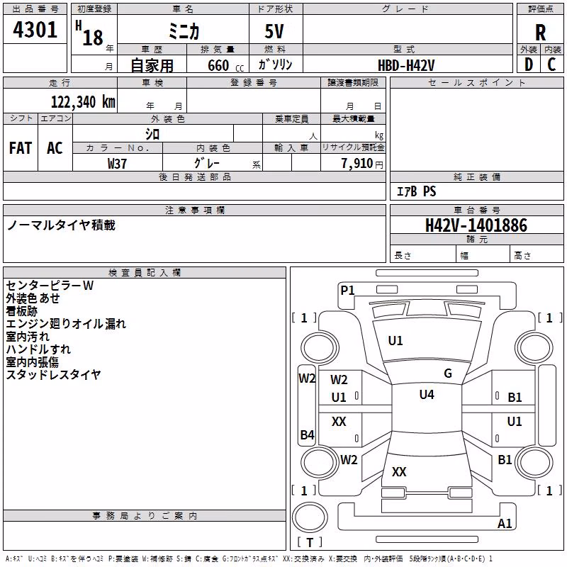MITSUBISHI MINICA