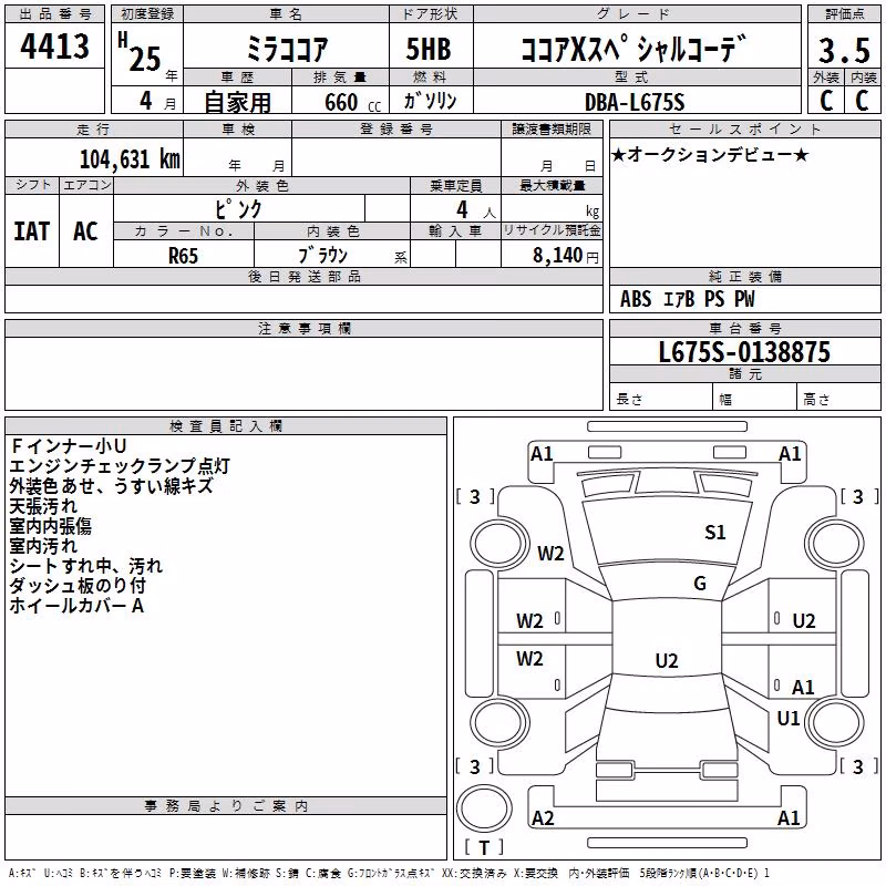 DAIHATSU MIRA COCOA