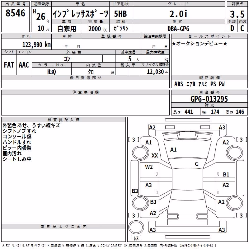SUBARU IMPREZA