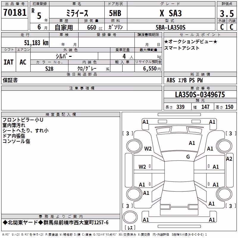 DAIHATSU MIRA E:S