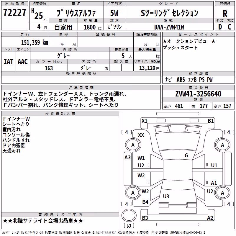 TOYOTA PRIUS ALPHA