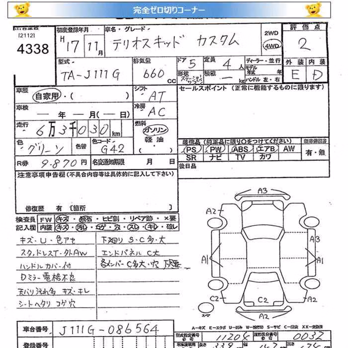 DAIHATSU TERIOS KID