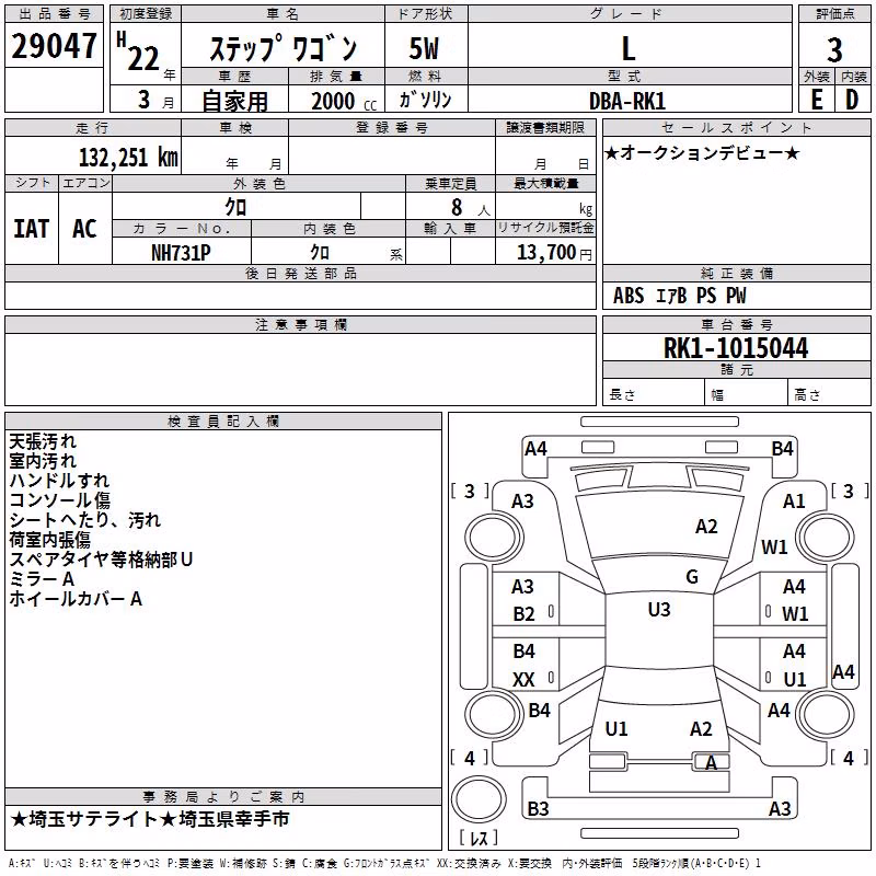 HONDA STEPWGN