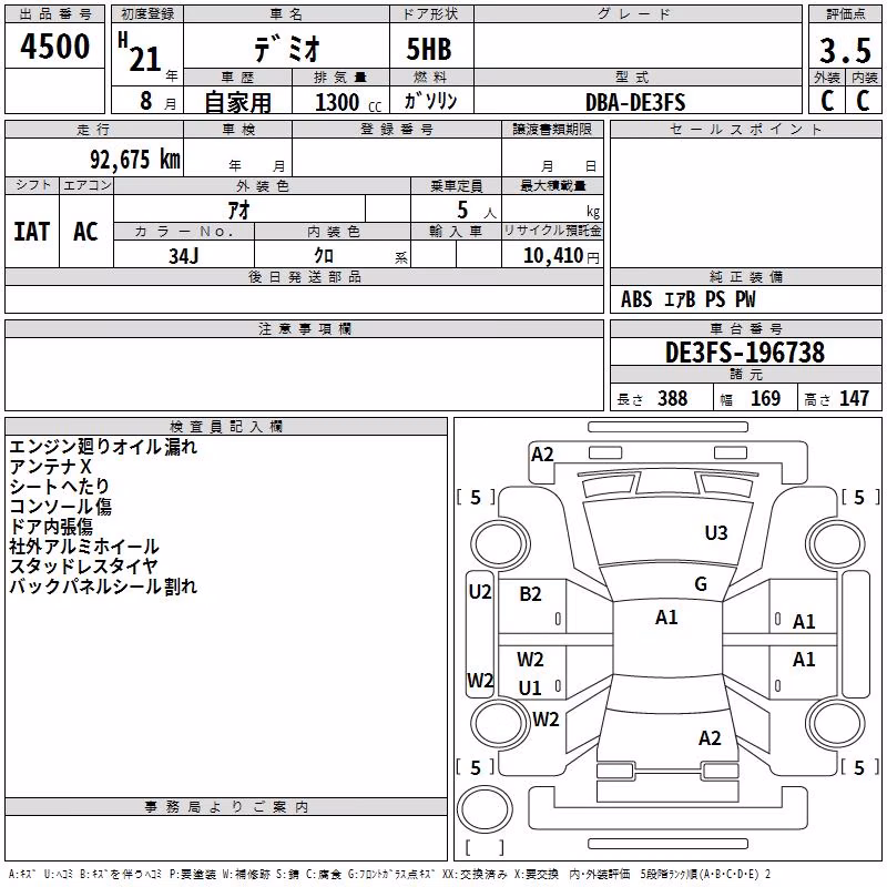 MAZDA DEMIO