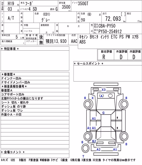 NISSAN FUGA