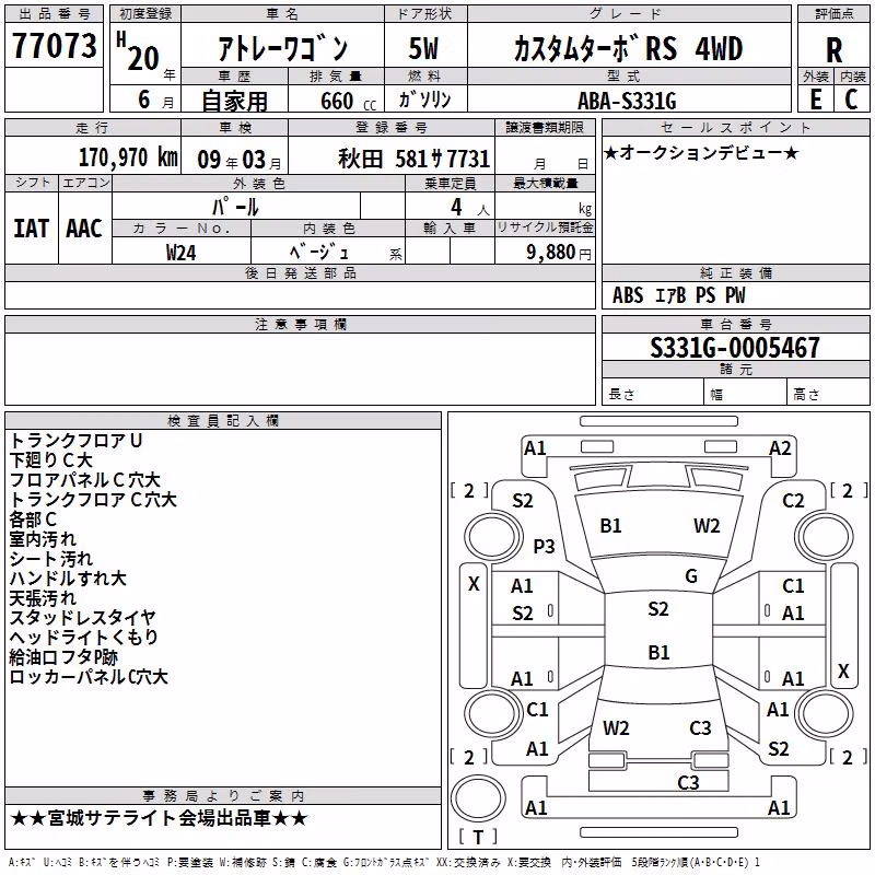DAIHATSU ATRAI