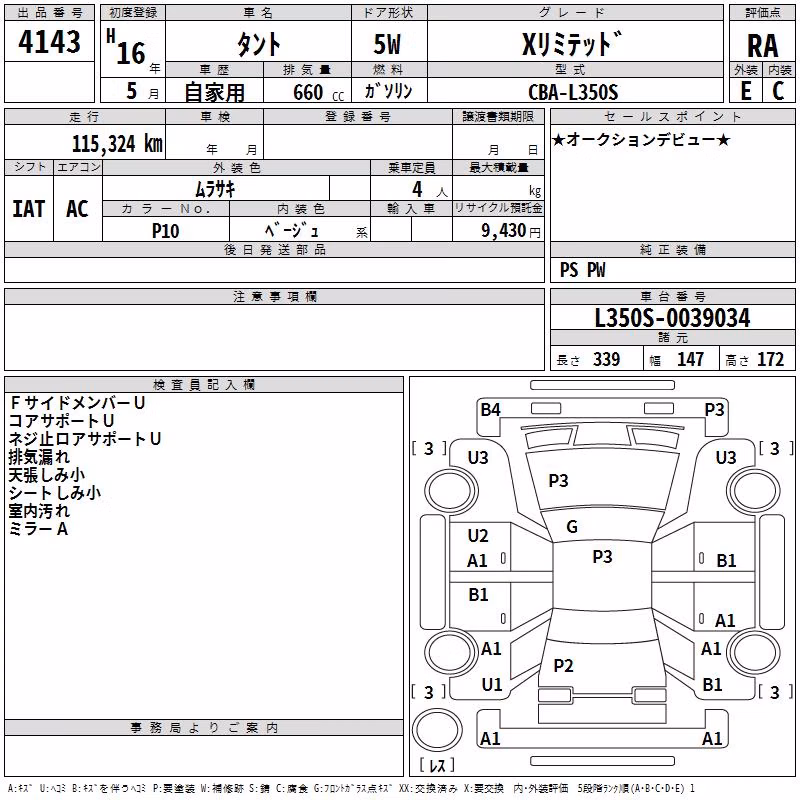 DAIHATSU TANTO
