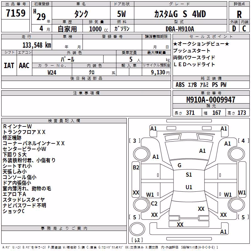 TOYOTA TANK