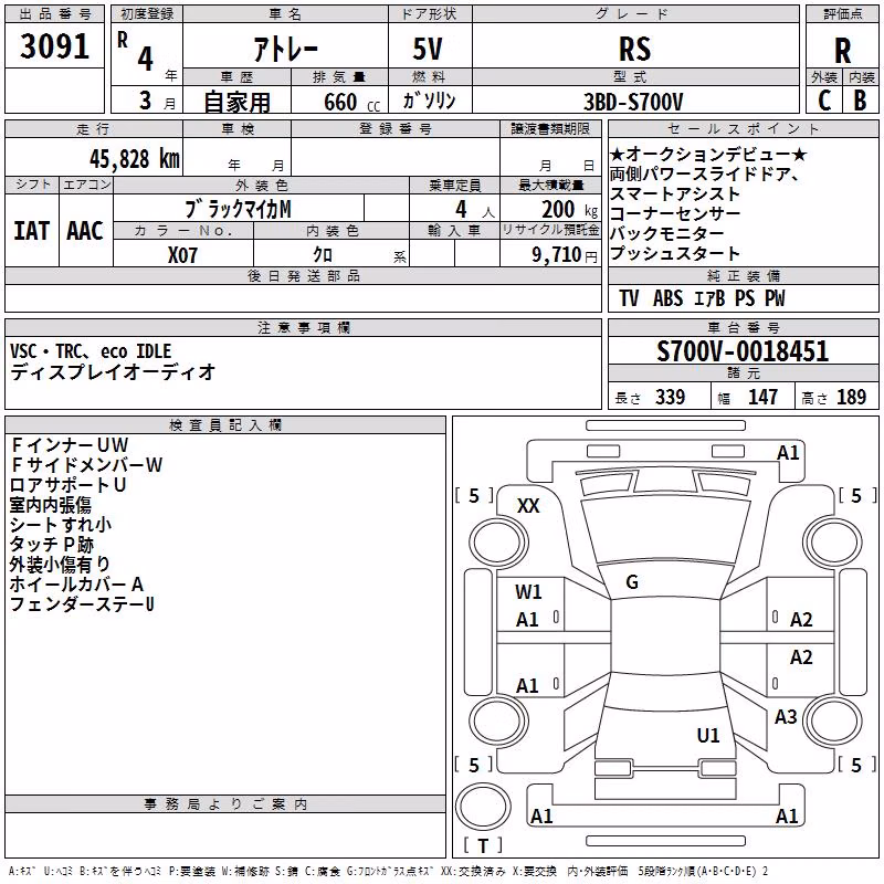 DAIHATSU ATRAI