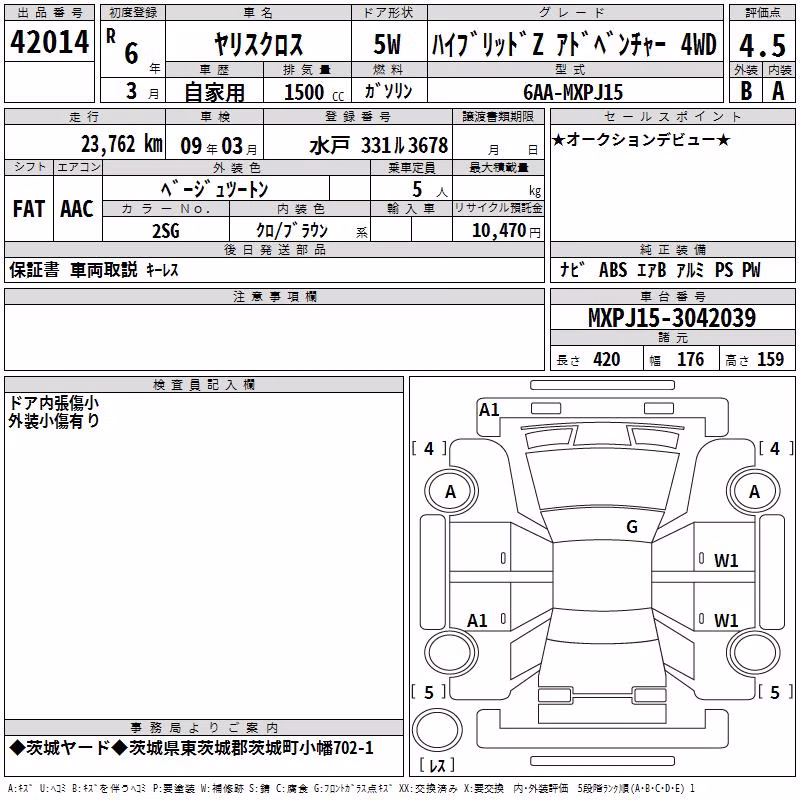 TOYOTA YARIS CROSS