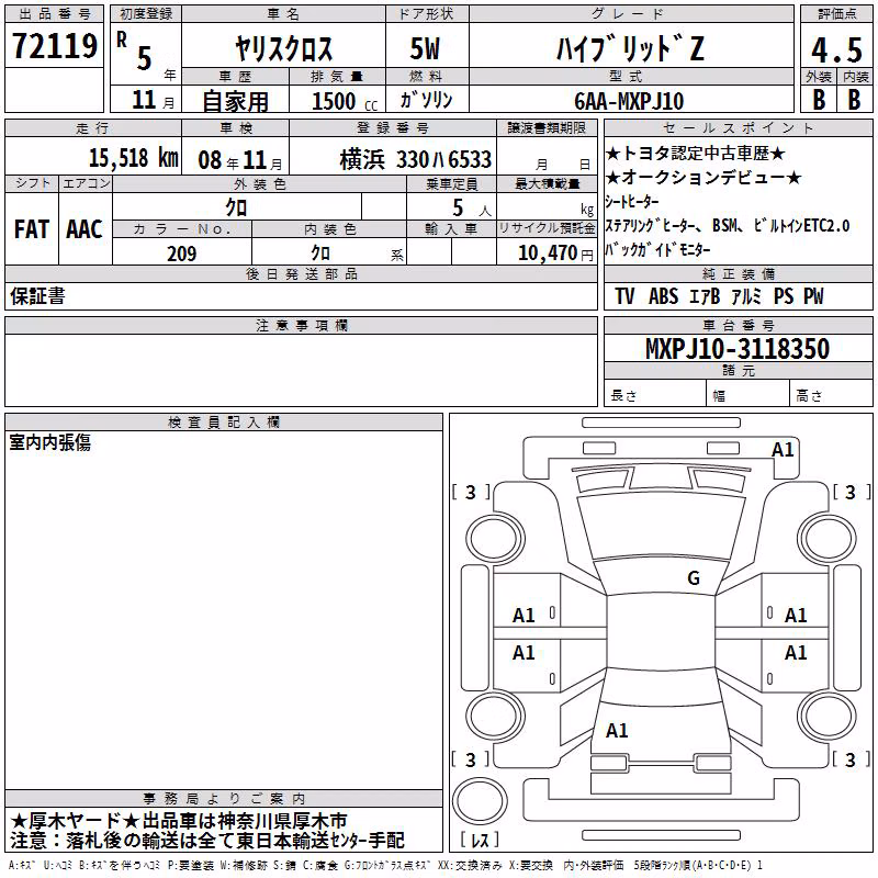 TOYOTA YARIS CROSS