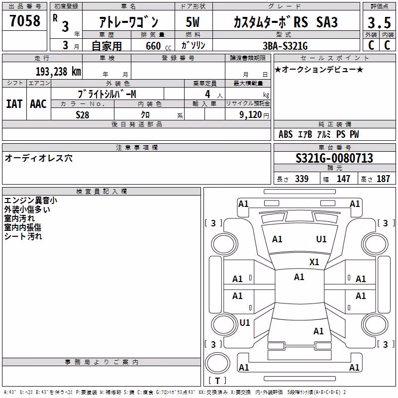 DAIHATSU ATRAI