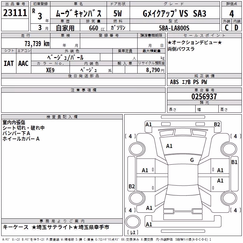 DAIHATSU MOVE CANBUS