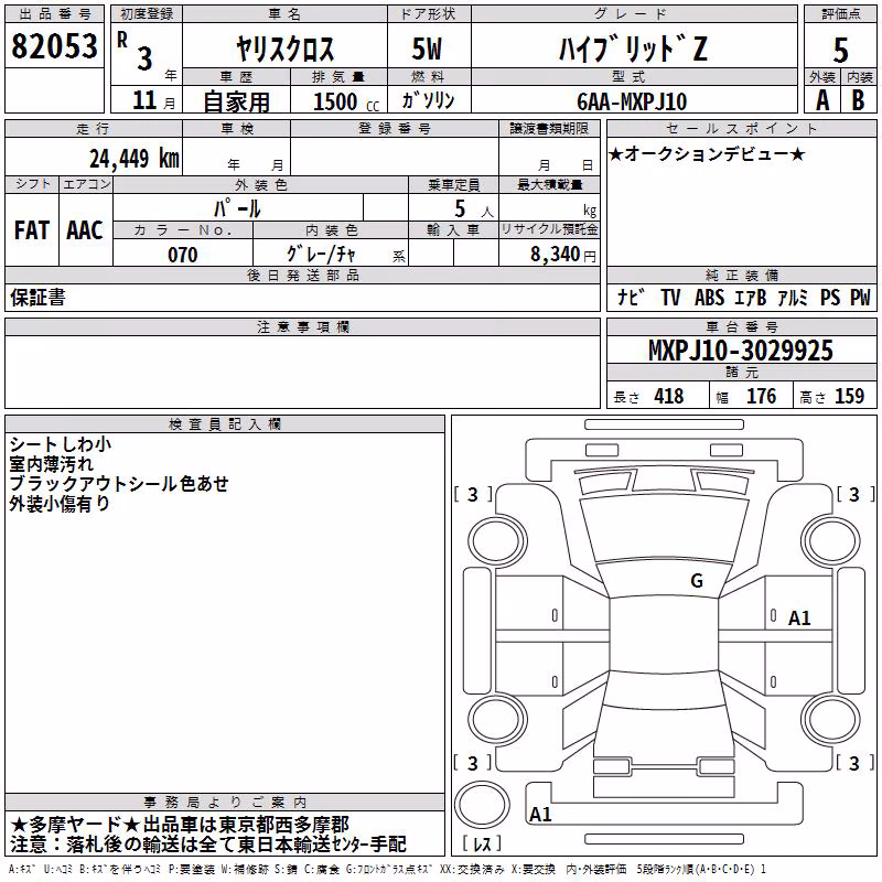TOYOTA YARIS CROSS