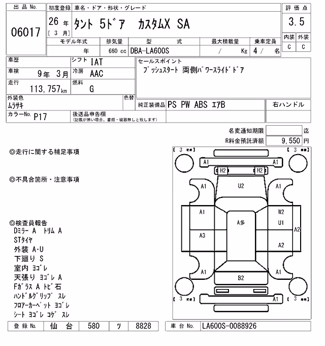 DAIHATSU TANTO